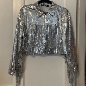 ‼️SOLD‼️ Dolls Kill Sequin Fringe Jacket